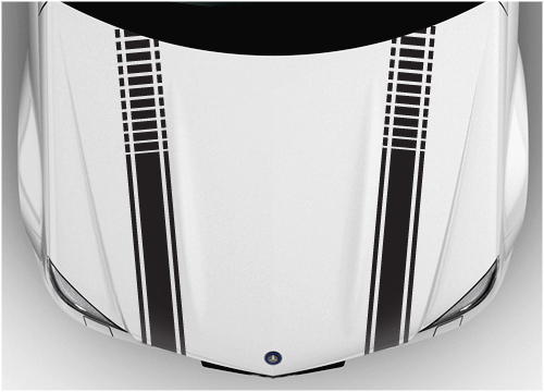 Bonnet Racing stripes 9