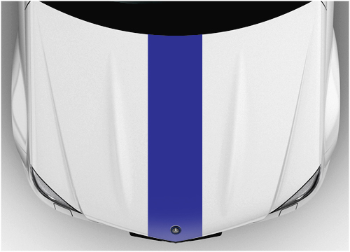 Bonnet Racing stripes 13