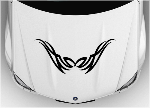 Tribal bonnet sticker 010