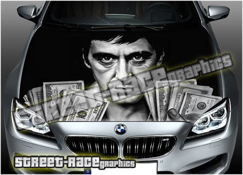 125 - Bonnet wrap (Scarface)