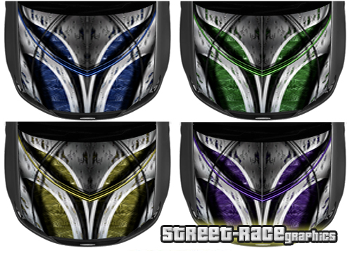 1502 - Abstract racing bonnet wrap - Image 2