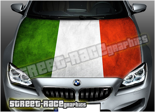705 - Bonnet wrap (Italian Grunge flag)