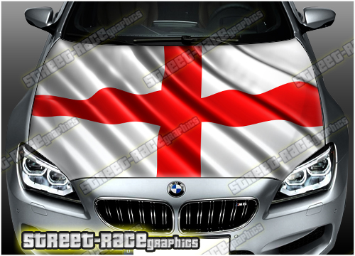 719 - Bonnet wrap (George Cross waving flag)