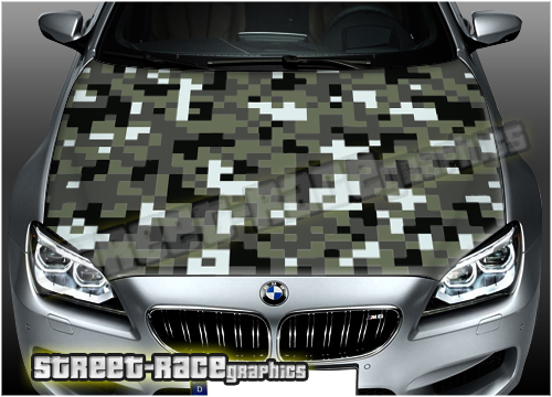 805B - Bonnet wrap (WINTER digital camo)