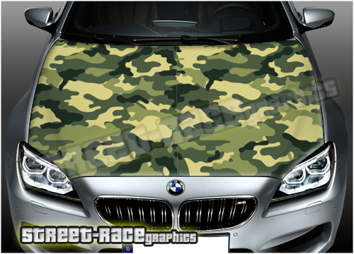 807A - Bonnet wrap (WOODLAND camo)