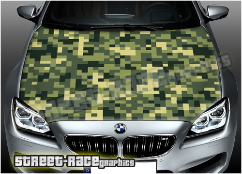 807B - Bonnet wrap (WOODLAND digital camo)