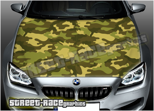 808A - Bonnet wrap (WOODLAND camo)