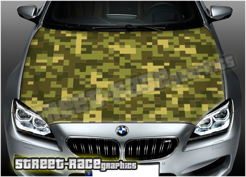 808B - Bonnet wrap (WOODLAND digital camo)