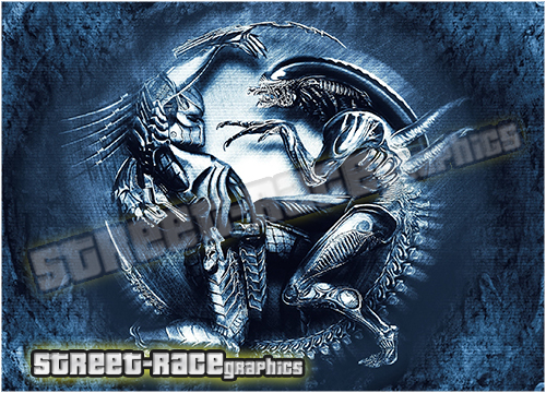 103 - Bonnet wrap (Alien V Predator) - Image 2