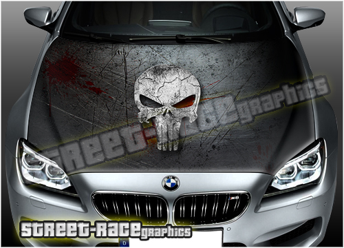 115 - Bonnet wrap (Punisher Skull)