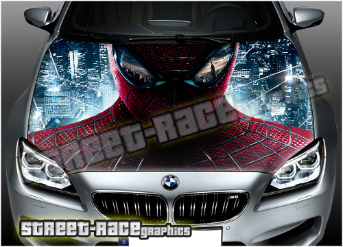 116 - Bonnet wrap (Spiderman)