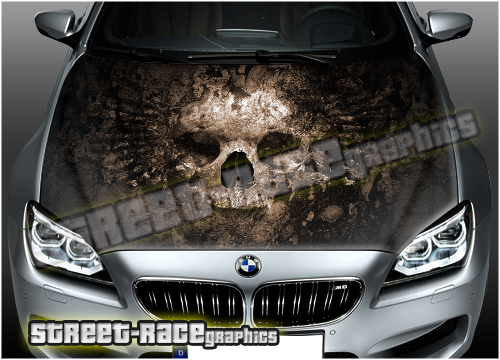 307 - Bonnet wrap (skull)