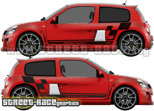 001 - Renault Clio cup sides - MK2 V6
