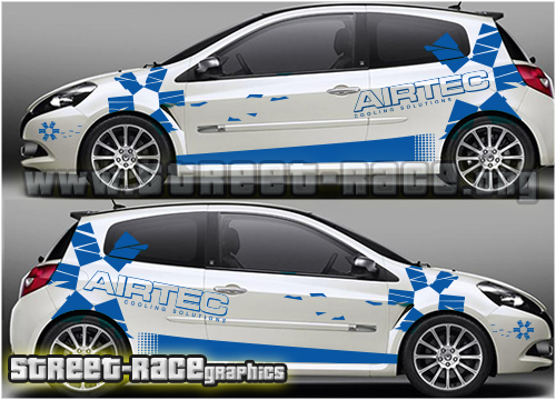 Renault Clio MK3 large 035 - Airtec racing graphics