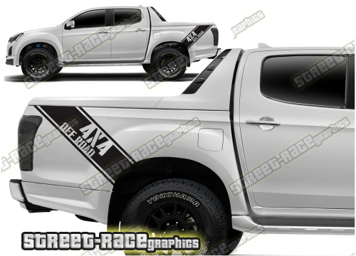 Isuzu D-Max bed bands 009