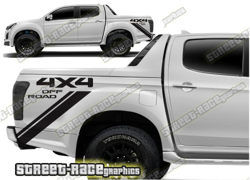 Isuzu D-Max bed bands 010