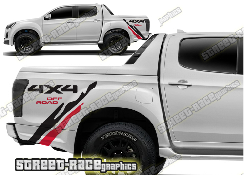 Isuzu D-Max bed bands 011