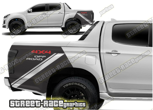 Isuzu D-Max bed bands 015