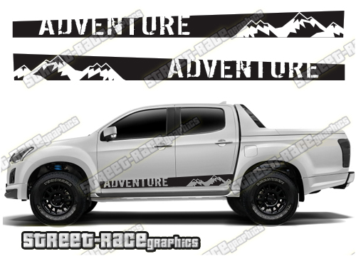 Isuzu D-Max side stickers 003