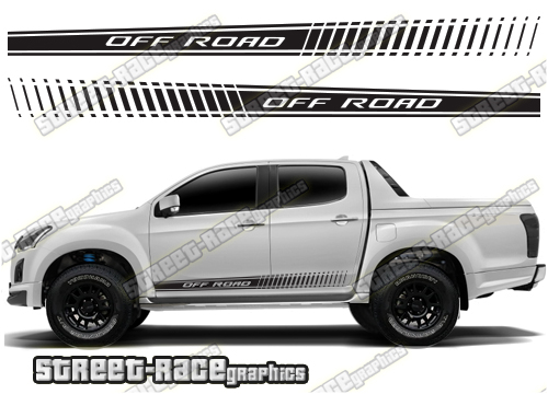 Isuzu D-Max side stickers 013