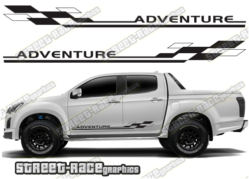 Isuzu D-Max side stickers 024