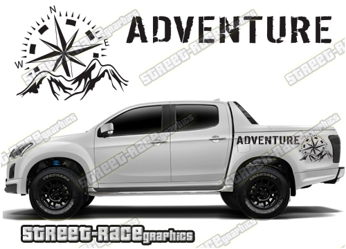 Isuzu D-Max side stickers 039