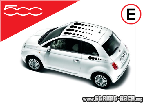 Fiat 500 circles E