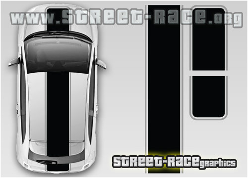 Fiat 500 OTT009 XL stripes - Image 2