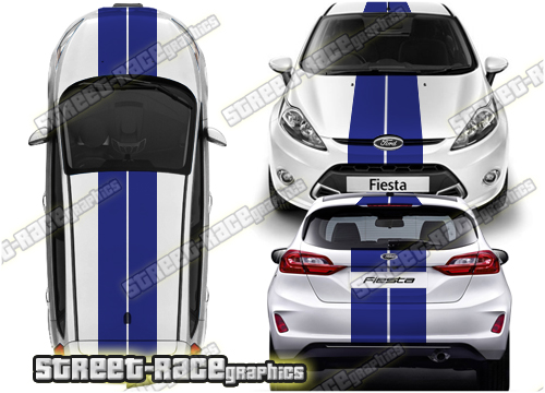 Ford OTT 003 Double racing stripes