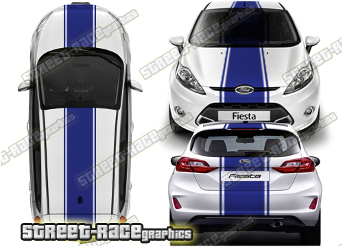 Ford OTT 005 Triple racing stripes