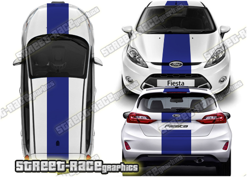 Ford OTT 007 racing stripes