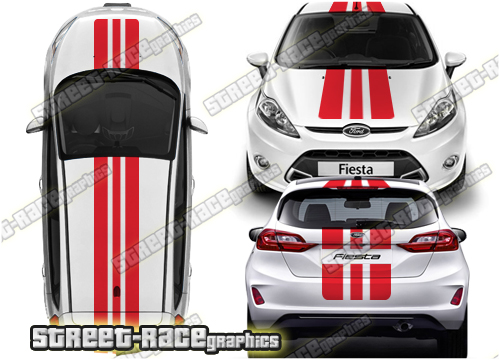Ford OTT 010 Triple racing stripes