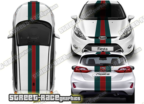 Ford OTT 017 GUCCI racing stripes