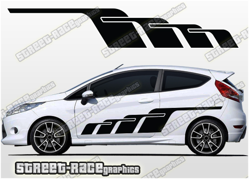 Ford Fiesta side graphics 039