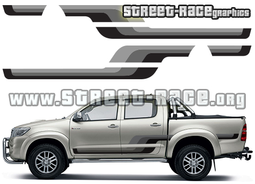 Toyota Hilux 010 TRD stripes