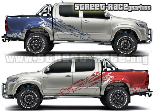 Toyota Hilux 015 large splatter