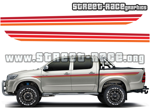 Toyota Hilux 020 stripes