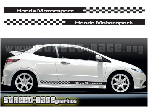 Honda racing stripes 011