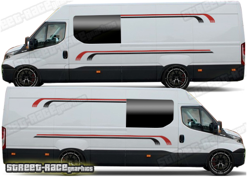 Iveco Daily camper van stickers 031