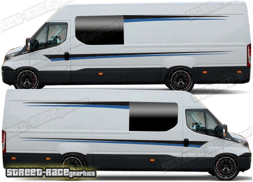 Iveco Daily camper van stickers 034