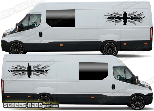 Iveco Daily camper van stickers 037