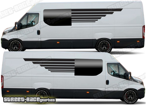 Iveco Daily camper van stickers 051