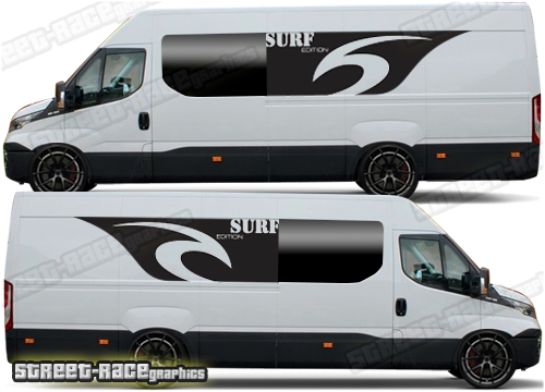 Iveco Daily camper van stickers 053