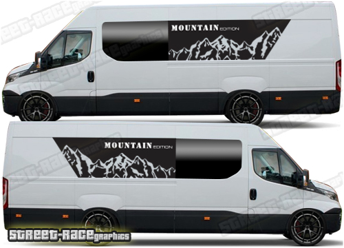 Iveco Daily camper van stickers 054