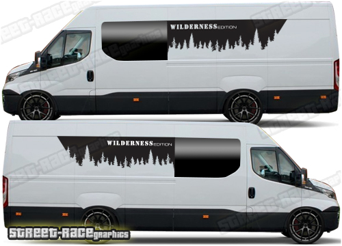Iveco Daily camper van stickers 055