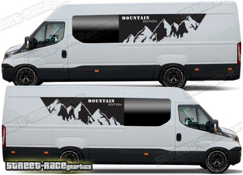 Iveco Daily camper van stickers 057
