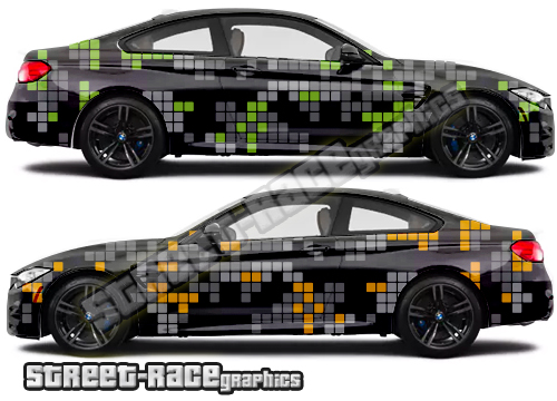 Camouflage part-wrap 002 - Digital - Image 3