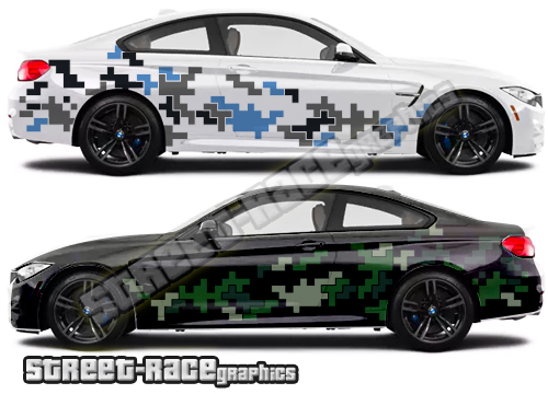 Camouflage part-wrap 007 - Digital - Image 3