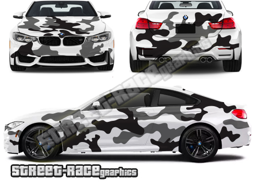Camouflage part-wrap 008