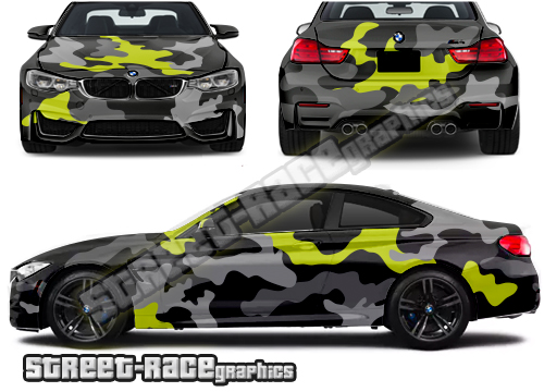 Camouflage part-wrap 009